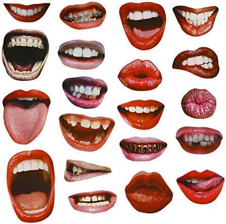20PCS Funny Sexy Lips Mouth Photo Booth Props for Wedding Party Reunions Birthdays