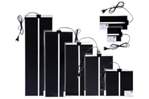 Terra Exotica Terrarium Heizmatte Standard - 5W, 7W, 14W, 20W, 28W, 35W, 45W - Wärmematte fü Terrarien (7 Watt - 15 x 28 cm)