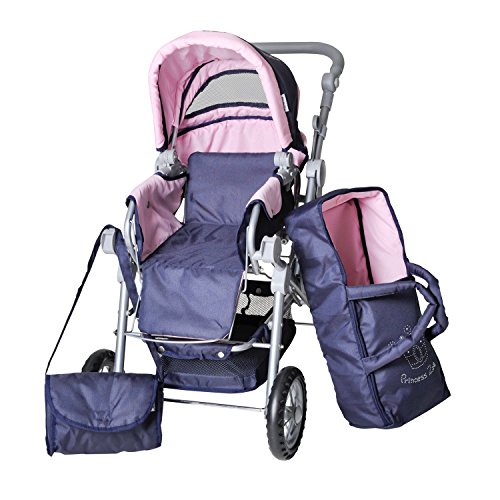 Imagen principal de Knorrtiys 10400 Twingo S Blue Diamond - Cochecito de paseo para muñecas