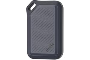 Biwin Disque SSD Externe PR2000 1 to, jusqu'à 2000 Mo/s, IP67 étanche à la poussière et à l'eau, Portable SSD, USB-C USB3.2 Gen2x2, Noir