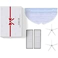 roborock Original Zubehör Set, mit Wischtücher, HEPA Filter und Weiß Seitenbürste fur S7/S7 Max Ultra/S7 Maxv Ultra/S7 Pro Ul