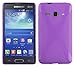 Produktbild Cadorabo Hülle kompatibel mit Samsung Galaxy ACE 3 Hülle in FLIEDER VIOLETT Handyhülle aus flexiblem TPU Silikon im X-Line Silikon Schutzhülle