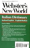 Image de Webster's New World Italian Dictionary/Italian/English-English/Italian