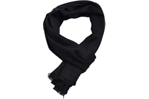 ZYUEER Echarpe Laine Homme Scarf Wool Couleur Unie Simple EléGante Foulard éPaisse Chaud- DifféRentes Couleurs Disponibles Pas Cher Size:30X180cm