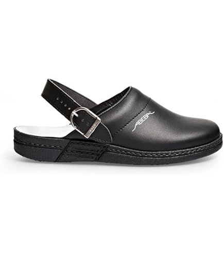 Abeba 7335-38 Dynamic Chaussures sabot Taille 38 Blanc/Noir