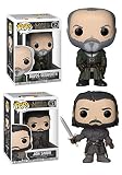 From Game of Thrones, Davos Seaworth and Jon Snow, as a stylized POP vinyl from Funko!