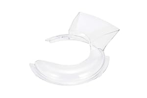 Poweka KN1PS Spritzschutz Kompatibel mit Kitchen-aid 4,5 oder 5 Quart Stand Mixer Remplacer W10616906 5PS2CL 5KSM90 5KSM150PS 1 St.