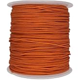 Mg Ropes Paraş&uuml;t İp, Bileklik, Tesbih ve Hobi İpi 0.8 mm 100 Metre Makara Turuncu