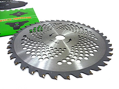 40 Zahnblatt Stahl Aluminiumbeschichtet Schneidblatt Klinge Mähmesser Motorsense Freischneider - 2