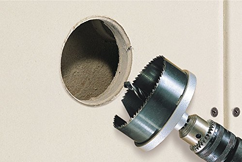 Wolfcraft 2162000 Standard-Lochsäge, 5 teilig, Schnitttiefe 33 mm Ø 60,67,74,81,95 - 2