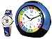 Produktbild Atlanta Kinderwecker ohne Ticken mit Armbanduhr Kinder Blau - 1678-5 KAU