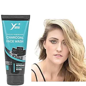 YANA INSTANT WHITENING CHARCOAL FACE WASH / FACE WASH FOR BOYS WHITENING