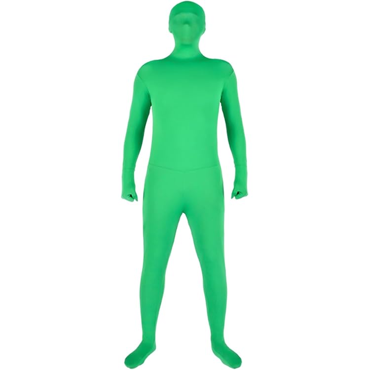 Wicked Costumes Unisex-Kinderkostüm Skinz – Einteiliges Stretch-Kostüm Mit Kapuze, Blau, Größen M–XL