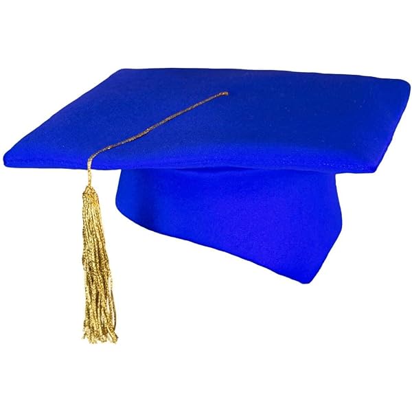 ZENZERO® - Cappello Laurea Unisex Regolabile Con Nappa - Berretto Diploma Per Cerimonie E Festa Di Universitario - Pezzi 1 - Nappa: (ROSSA - 12