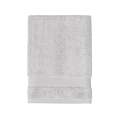 Jalla Serviette Invité, Coton Peigné, Grigio, 40x60 cm