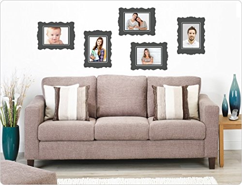 I-love-Wandtattoo 11654 Wandtattoo Fotorahmen "Barock"