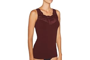 YSABEL MORA - Camiseta térmica Encaje sin Mangas Negro