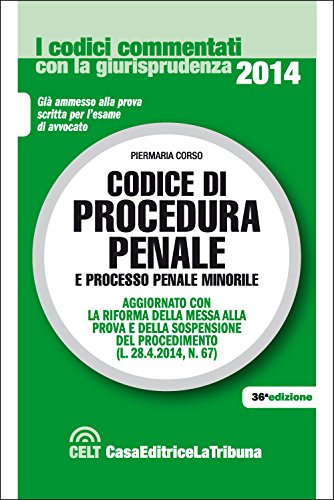 Codice di procedura penale e processo penale minorile