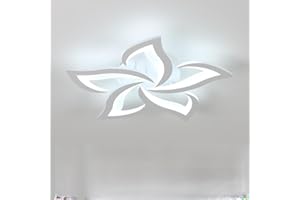 Comely Plafoniera LED Soffitto Dimmerabile, Lampada da Soffitto con Telecomando/APP, 40W 4700LM 3000K-6500K 60cm, Funzione di Memoria, Acrilico Moderna Plafoniera per Soggiorno Camera da Letto