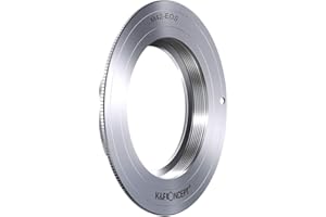 K&F CONCEPT EF to M42 Lens Mount Adapter Compatible with M42 Mount Lens to Canon EF EF-S Camera Body
