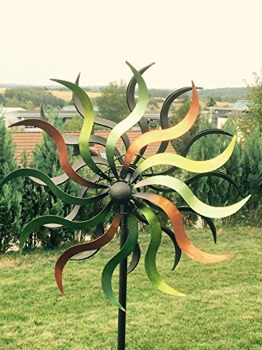 WindRad ArtFerro, Metall, 35,5×16,5×184 cm - 3