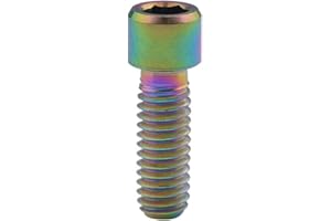 Ruifu M4x10 13.5 15 20 25mm Tornillo de cabeza Allen pequeña para bicicleta Desviador trasero/delantero H/L Tornillos de ajuste