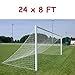 Produktbild 24x8FT 7.3x2.4m Full Size Soccer Football Goal Post Nets Straight Flat Back(Net Only) by CISNO