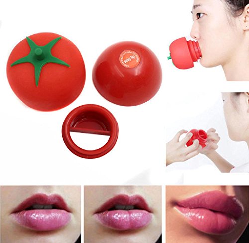 Malloom Red Tomato Lip Enhance Plumper Red Full Thick Pouty Lip Plumper Tool Device