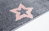 Kinderteppich Love Rugs STARLIGHT grau/rosa 100 x 160 cm - 2