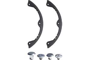 Oshhni Bande de Protection de Snowboard 2 pièces, Remplacement de Garde de Pont de Planche à roulettes, Bande de Couverture de Pont de Longboard pour