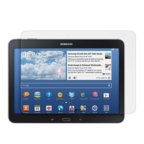 kwmobile Folie matt für Samsung Galaxy Tab 4 10.1 T530 / T531 / T535 Displayschutzfolie - Schutzfolie Displayschutz Anti-Fingerabdruck Displayfolie entspiegelt