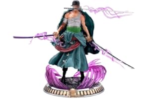 BSNRDX Figurine Anime Zoro,22cm PVC Zorro Action Statue Cartoon Anime Personnage Ornements Collectibles Toy Figurine Animations Character Model Jouet Table de chevet Voiture Salon Décorations