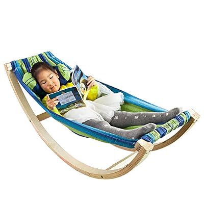 SoBuy® FST33-J Hamac Chaise Longue Enfant Lit