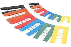 TIMco SHIM różne plastikowe miski - wielokolorowe (200 szt.)