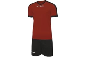GIVOVA Revolution, Maglia E Pantaloncino da Calcio Unisex Bambini