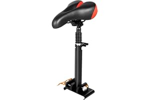 MINUS ONE Adjustable Electric Scooter Saddle for Xiaomi M365 and Xiaomi M365 Pro Electric Scooter Folding Seat Chair, Scooter Saddle Adjustable Seat Foldable Cushion Comfy Shock Absorbing Shockproof