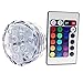 Produktbild Unterwasser LED-Licht Lampe Multi Color wasserdichte Hochzeit Partei Vase Aquarium Tank Base Floral dekoratives Licht Fernbedienung