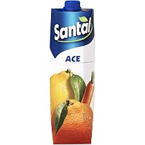 SANTAL 12 Confezioni succhi di frutta 100% succo tetra ace 1l ...
