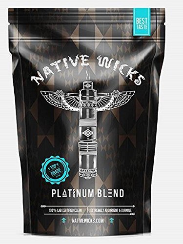 Native Wicks Top Grade Platinum Blend Cotton - 3.5 feet - 1.06 Meters