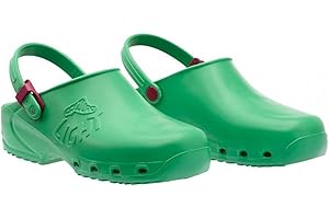 CALZURO Light - Zoccoli Sanitari per Uomo e Donna in EVA, Professionali CE, Ultraleggeri, Comodi, Antistatici e Antiscivolo, Traspiranti, Lavabili