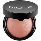 Note Cosmetics Baked Blusher 03 Oriental Pink Işıltılı Fırınlanmış Toz Allık