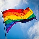bandera gay emoji facebook Banderas de poliéster ligero de volará con la más suave brisa.