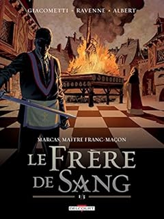 jaquette livre Marcas, maître franc-maçon T3 - Le Frère de sang 1