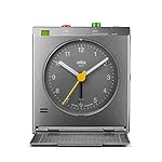 Braun Wecker Analog Snooze Light dunkle grau BNC005GYGY
