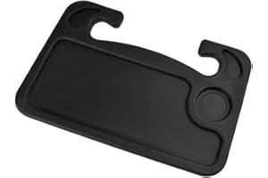 ZIMOER Auto Lenkrad Schreibtisch, Multifunktionaler Tragbare Lenkrad Tisch, Essen Lenkrad Schreibtisch, Lenkrad Computer Tisch, Laptop Tablett Auto Esstisch Organizer, für die Meisten Fahrzeuge Lenkräder