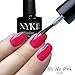 NYK1 - LED ESSENTIALS 6 - Nail Gel Polish Kit ESSENTIALS with ANY Colours. FULL LED GEL NAIL STARTER KIT - with Acetone Remover, Top Coat & Base Coat and Carry Case Included - 100's of Shellac Colours to choose from