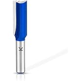 ASNOMY 1Pc Professional Wood Burr Set Shank 8 mm, 12 mm Double Flute Straight Milling Cutter, Woodworking Tools Milling Cutte