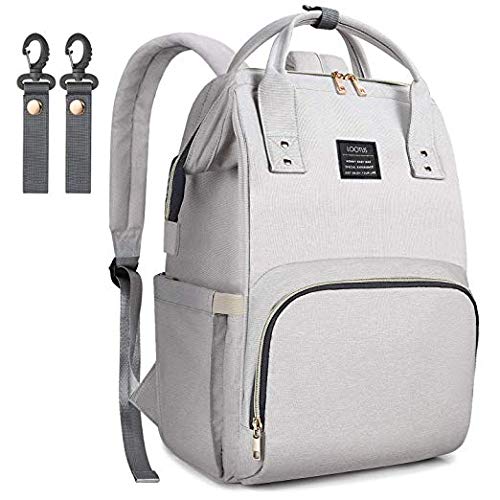 Preisvergleich Produktbild LOOTUS Baby Wickeltasche Wickelrucksack Rucksack Multifunktionale und Lässige Wickeltasche Große Kapazität Wasserdicht Einfach zu reinigen ohne Formaldehyd Babytasche