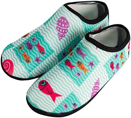 ZJENE31 ZJENE Children Swimm Diving Socks Outdoor Water Sport Scratche Non-Slip Shoes Seaside (UK:9-9.5, Purple)