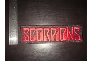 CEEBOO ECUSSON PATCHES AUFNAHER TOPPA - SCORPIONS - THERMOCOLLANT
